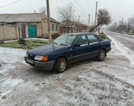 Синий Форд Сиерра, объемом двигателя 2 л и пробегом 200 тыс. км за 950 $, фото 1 на Automoto.ua