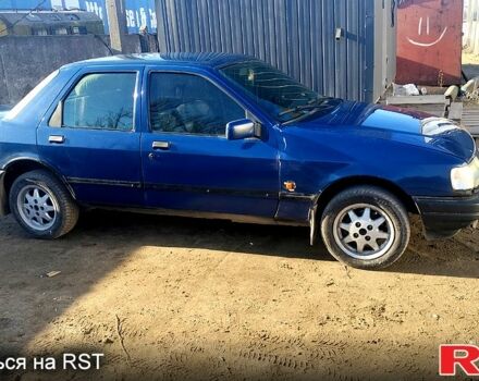 Синий Форд Сиерра, объемом двигателя 2 л и пробегом 200 тыс. км за 1400 $, фото 1 на Automoto.ua