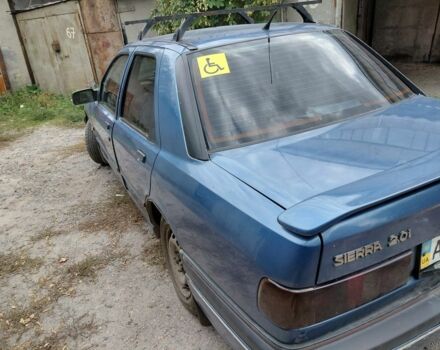 Синий Форд Сиерра, объемом двигателя 2 л и пробегом 300 тыс. км за 600 $, фото 3 на Automoto.ua