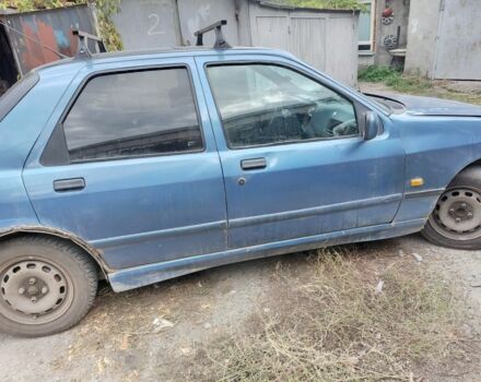 Синий Форд Сиерра, объемом двигателя 2 л и пробегом 300 тыс. км за 600 $, фото 5 на Automoto.ua