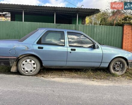 Синий Форд Сиерра, объемом двигателя 2 л и пробегом 172 тыс. км за 800 $, фото 5 на Automoto.ua