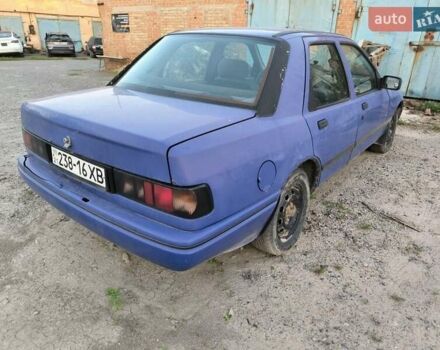 Синий Форд Сиерра, объемом двигателя 2 л и пробегом 24 тыс. км за 799 $, фото 5 на Automoto.ua