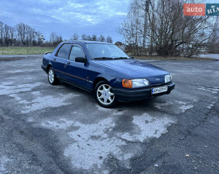 Синий Форд Сиерра, объемом двигателя 1.99 л и пробегом 850 тыс. км за 1800 $, фото 5 на Automoto.ua