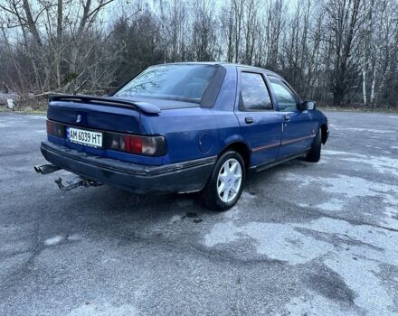 Синий Форд Сиерра, объемом двигателя 2 л и пробегом 85 тыс. км за 1800 $, фото 1 на Automoto.ua