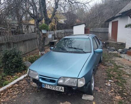 Синий Форд Сиерра, объемом двигателя 2 л и пробегом 200 тыс. км за 800 $, фото 1 на Automoto.ua