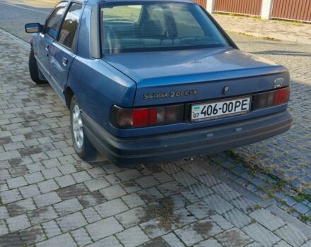 Синий Форд Сиерра, объемом двигателя 2 л и пробегом 3 тыс. км за 1600 $, фото 1 на Automoto.ua