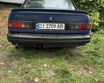 Синий Форд Сиерра, объемом двигателя 2 л и пробегом 262 тыс. км за 1350 $, фото 3 на Automoto.ua