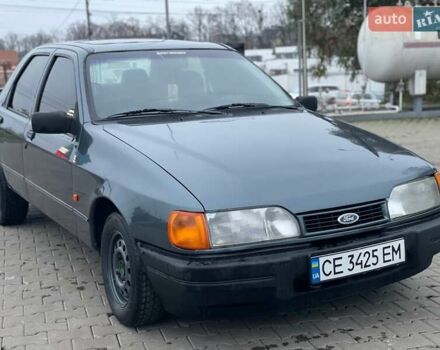 Синий Форд Сиерра, объемом двигателя 2 л и пробегом 400 тыс. км за 1350 $, фото 1 на Automoto.ua