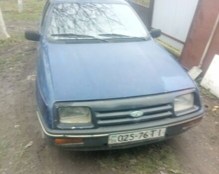 Синий Форд Сиерра, объемом двигателя 2.3 л и пробегом 500 тыс. км за 1020 $, фото 2 на Automoto.ua