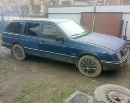 Синий Форд Сиерра, объемом двигателя 2.3 л и пробегом 500 тыс. км за 1020 $, фото 1 на Automoto.ua