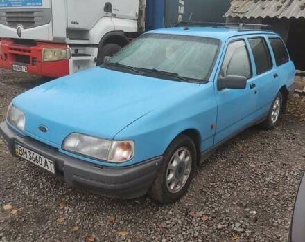 Синий Форд Сиерра, объемом двигателя 2 л и пробегом 300 тыс. км за 1500 $, фото 2 на Automoto.ua