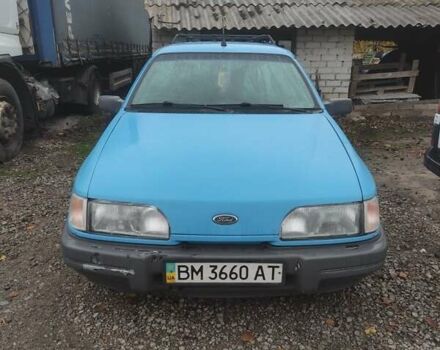 Синий Форд Сиерра, объемом двигателя 2 л и пробегом 300 тыс. км за 1500 $, фото 6 на Automoto.ua
