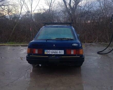 Синий Форд Сиерра, объемом двигателя 2 л и пробегом 200 тыс. км за 850 $, фото 10 на Automoto.ua