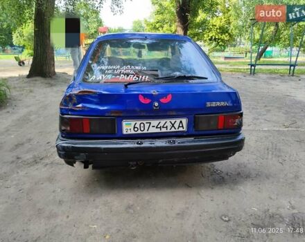 Синій Форд Сієрра, об'ємом двигуна 2 л та пробігом 1 тис. км за 650 $, фото 7 на Automoto.ua
