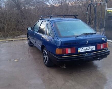 Синий Форд Сиерра, объемом двигателя 2 л и пробегом 200 тыс. км за 850 $, фото 16 на Automoto.ua
