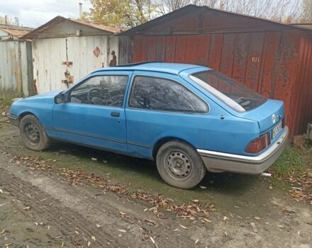Синий Форд Сиерра, объемом двигателя 2 л и пробегом 142 тыс. км за 500 $, фото 1 на Automoto.ua