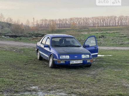 Синий Форд Сиерра, объемом двигателя 2 л и пробегом 300 тыс. км за 600 $, фото 1 на Automoto.ua