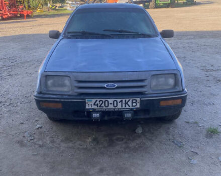 Синий Форд Сиерра, объемом двигателя 2.36 л и пробегом 80 тыс. км за 400 $, фото 1 на Automoto.ua