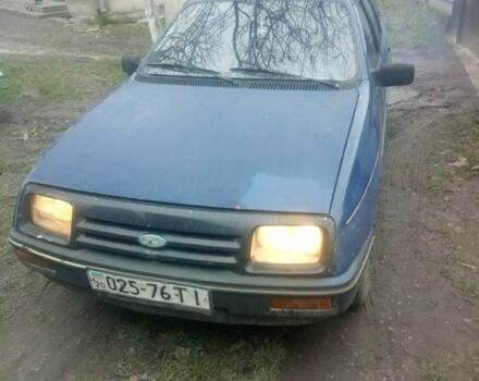 Синий Форд Сиерра, объемом двигателя 2.3 л и пробегом 500 тыс. км за 1020 $, фото 1 на Automoto.ua