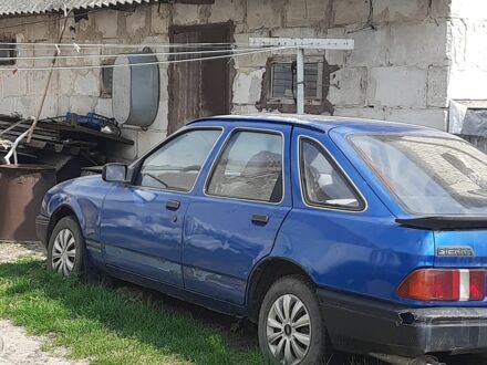 Синий Форд Сиерра, объемом двигателя 2 л и пробегом 1 тыс. км за 500 $, фото 1 на Automoto.ua