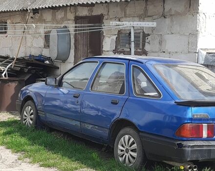 Синий Форд Сиерра, объемом двигателя 2 л и пробегом 1 тыс. км за 500 $, фото 1 на Automoto.ua