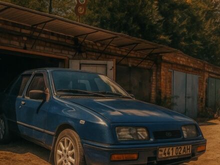 Синий Форд Сиерра, объемом двигателя 2 л и пробегом 300 тыс. км за 1000 $, фото 1 на Automoto.ua