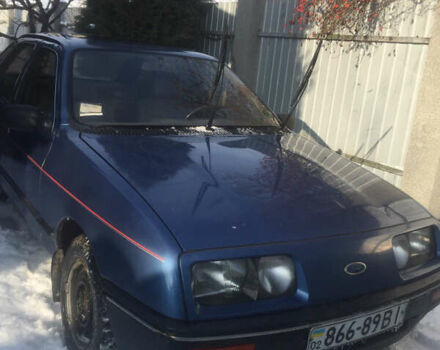 Синий Форд Сиерра, объемом двигателя 1.6 л и пробегом 90 тыс. км за 1350 $, фото 1 на Automoto.ua