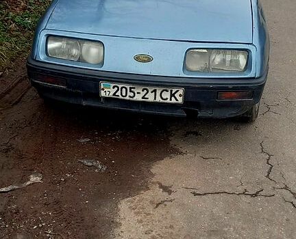 Синий Форд Сиерра, объемом двигателя 1.6 л и пробегом 200 тыс. км за 750 $, фото 1 на Automoto.ua