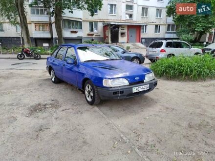 Синий Форд Сиерра, объемом двигателя 2 л и пробегом 1 тыс. км за 650 $, фото 1 на Automoto.ua
