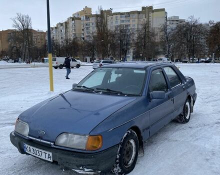 Синий Форд Сиерра, объемом двигателя 2 л и пробегом 100 тыс. км за 400 $, фото 1 на Automoto.ua