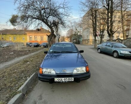 Синий Форд Сиерра, объемом двигателя 2 л и пробегом 200 тыс. км за 1400 $, фото 1 на Automoto.ua