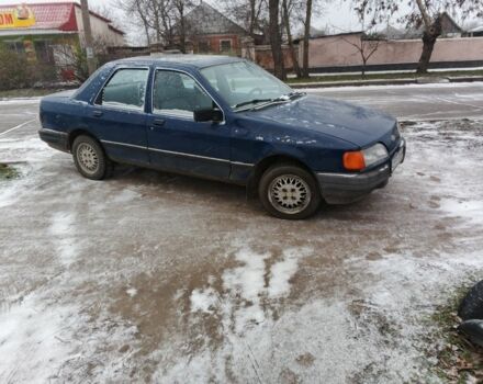 Синий Форд Сиерра, объемом двигателя 2 л и пробегом 200 тыс. км за 950 $, фото 1 на Automoto.ua