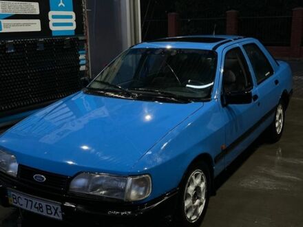 Синий Форд Сиерра, объемом двигателя 2 л и пробегом 250 тыс. км за 900 $, фото 1 на Automoto.ua