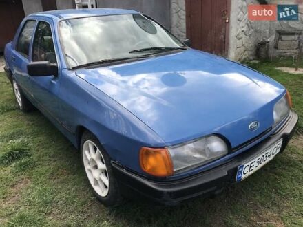 Синий Форд Сиерра, объемом двигателя 2 л и пробегом 80 тыс. км за 1100 $, фото 1 на Automoto.ua