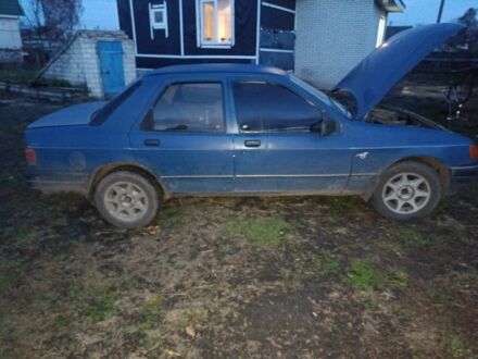 Синий Форд Сиерра, объемом двигателя 2 л и пробегом 90 тыс. км за 500 $, фото 1 на Automoto.ua