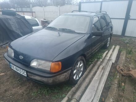 Синий Форд Сиерра, объемом двигателя 1.6 л и пробегом 500 тыс. км за 950 $, фото 1 на Automoto.ua