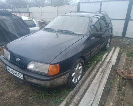 Синий Форд Сиерра, объемом двигателя 1.6 л и пробегом 500 тыс. км за 950 $, фото 1 на Automoto.ua