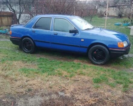 Синий Форд Сиерра, объемом двигателя 2 л и пробегом 500 тыс. км за 594 $, фото 1 на Automoto.ua