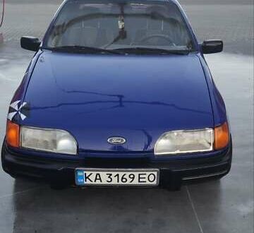 Синий Форд Сиерра, объемом двигателя 2 л и пробегом 365 тыс. км за 500 $, фото 1 на Automoto.ua
