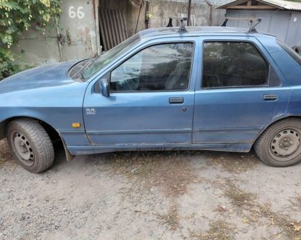 Синий Форд Сиерра, объемом двигателя 2 л и пробегом 300 тыс. км за 600 $, фото 1 на Automoto.ua