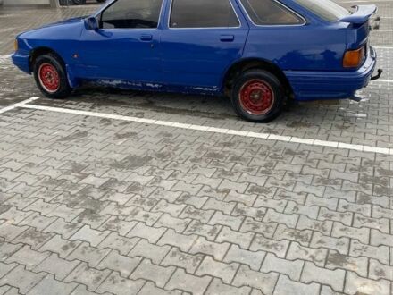 Форд Сиерра 1989 в Виньковцах на Automoto.ua Синий Форд Сиерра, объемом двигателя 1.6 л и пробегом 30 тыс. км за 950 $, фото 1 на Automoto.ua