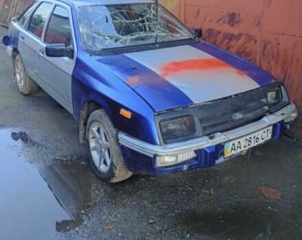 Синий Форд Сиерра, объемом двигателя 2 л и пробегом 300 тыс. км за 338 $, фото 1 на Automoto.ua