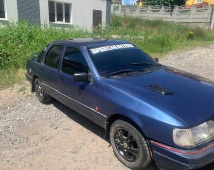 Синий Форд Сиерра, объемом двигателя 2 л и пробегом 120 тыс. км за 957 $, фото 1 на Automoto.ua
