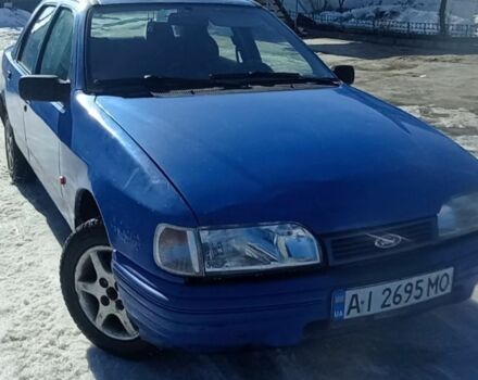 Синий Форд Сиерра, объемом двигателя 1.6 л и пробегом 256 тыс. км за 973 $, фото 1 на Automoto.ua