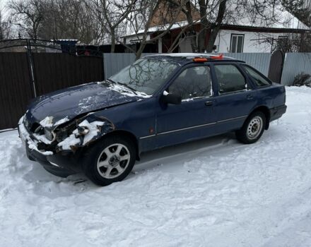 Синий Форд Сиерра, объемом двигателя 2 л и пробегом 200 тыс. км за 650 $, фото 1 на Automoto.ua