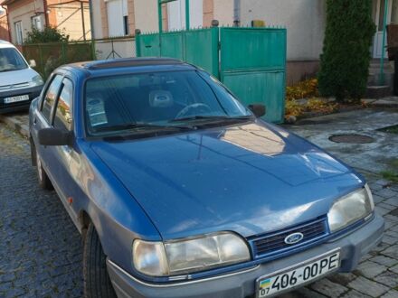Форд Сиерра 1991 в Хусте на Automoto.ua Синий Форд Сиерра, объемом двигателя 2 л и пробегом 3 тыс. км за 1600 $, фото 1 на Automoto.ua