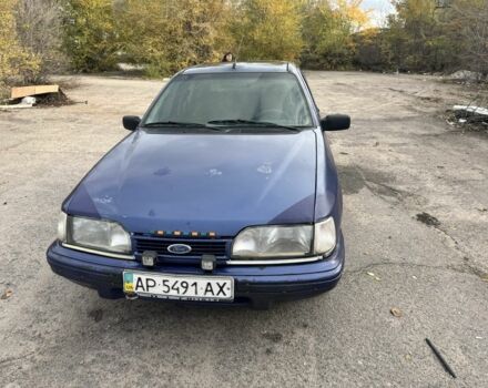 Синий Форд Сиерра, объемом двигателя 2 л и пробегом 100 тыс. км за 450 $, фото 1 на Automoto.ua