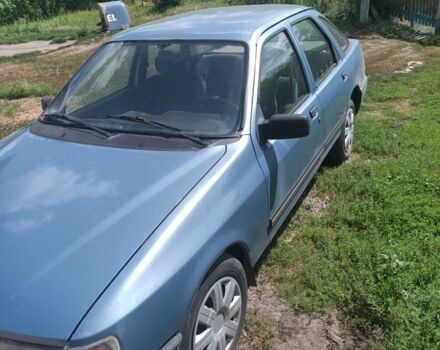 Синий Форд Сиерра, объемом двигателя 2 л и пробегом 450 тыс. км за 801 $, фото 1 на Automoto.ua