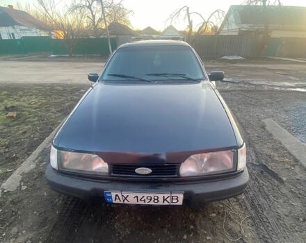 Синий Форд Сиерра, объемом двигателя 2 л и пробегом 50 тыс. км за 1100 $, фото 1 на Automoto.ua