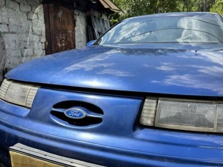Синий Форд Таурус, объемом двигателя 3 л и пробегом 50 тыс. км за 4000 $, фото 1 на Automoto.ua